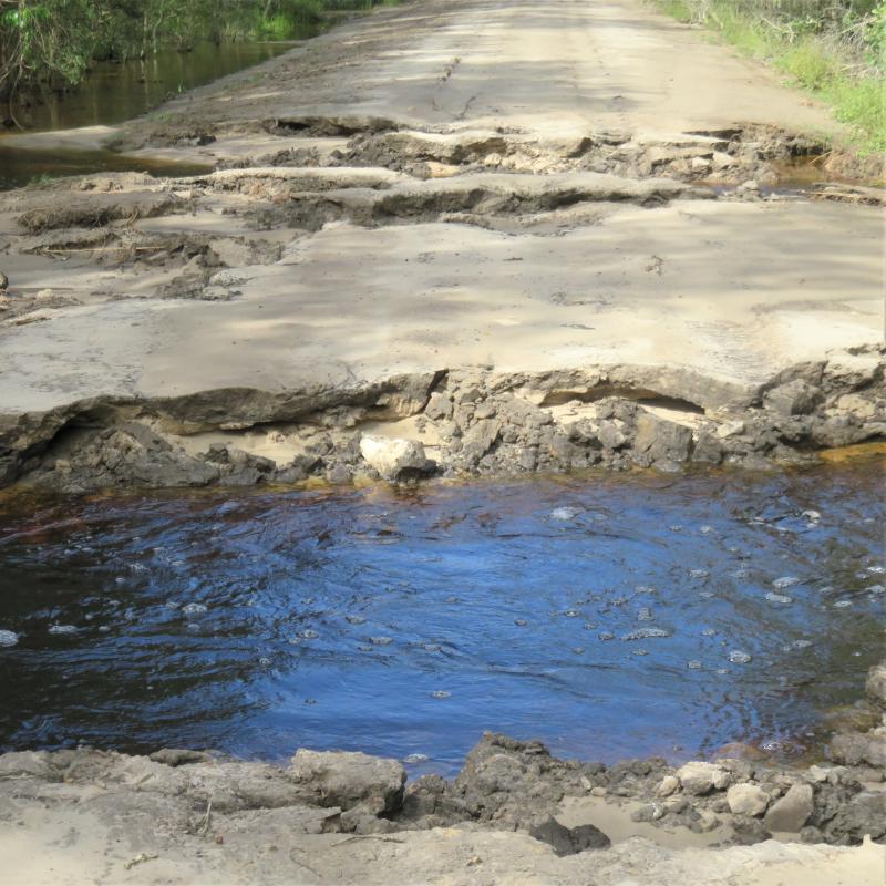 Damage to the Northern Access Track.